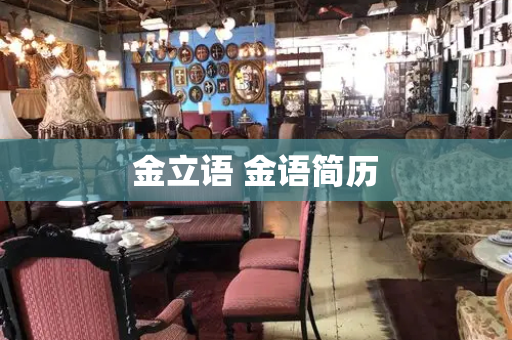 金立语 金语简历-第1张图片-星选测评