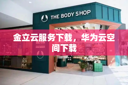 金立云服务下载，华为云空间下载