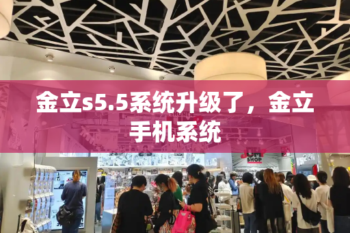 金立s5.5系统升级了，金立手机系统-第1张图片-星选测评