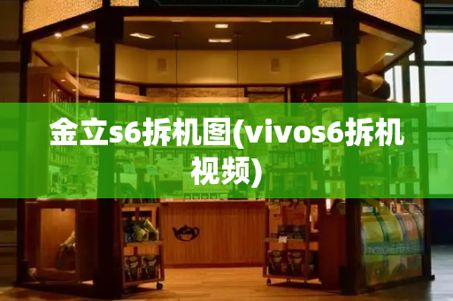 金立s6拆机图(vivos6拆机视频)