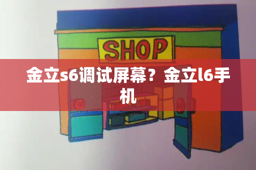金立s6调试屏幕？金立l6手机-第1张图片-星选测评