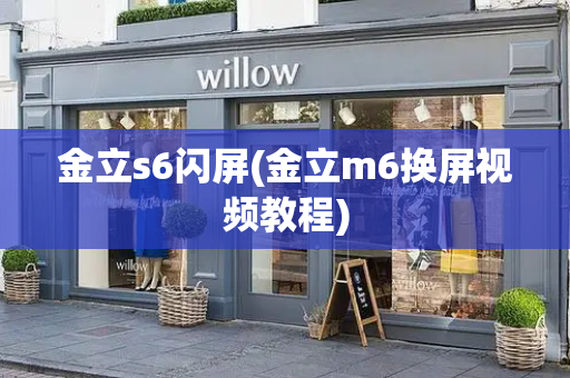 金立s6闪屏(金立m6换屏视频教程)