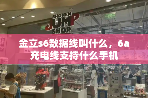 金立s6数据线叫什么，6a充电线支持什么手机
