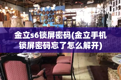 金立s6锁屏密码(金立手机锁屏密码忘了怎么解开)-第1张图片-星选测评