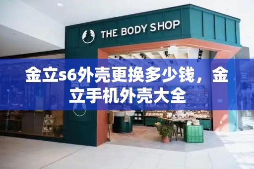 金立s6外壳更换多少钱，金立手机外壳大全