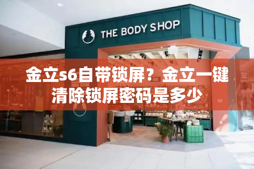 金立s6自带锁屏？金立一键清除锁屏密码是多少-第1张图片-星选测评