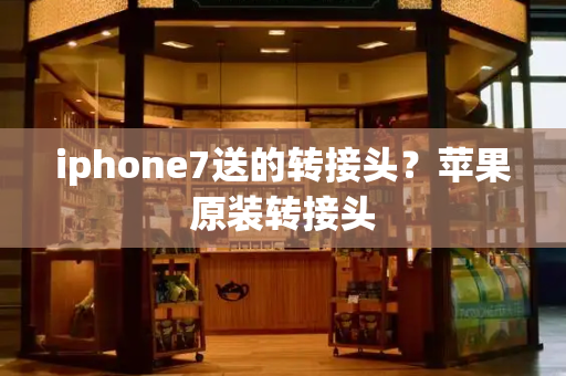 iphone7送的转接头？苹果原装转接头-第1张图片-星选测评
