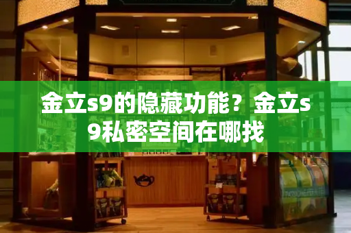 金立s9的隐藏功能？金立s9私密空间在哪找