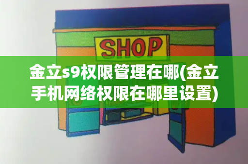 金立s9权限管理在哪(金立手机网络权限在哪里设置)