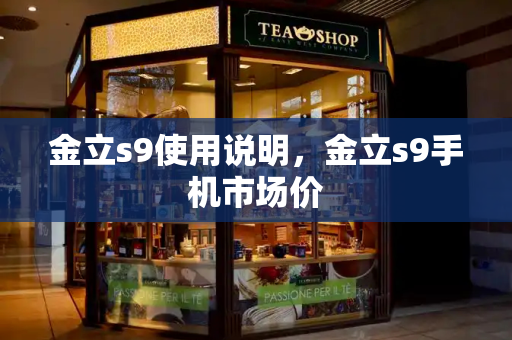 金立s9使用说明，金立s9手机市场价