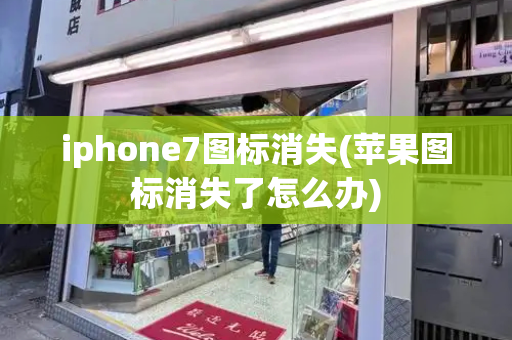 iphone7图标消失(苹果图标消失了怎么办)