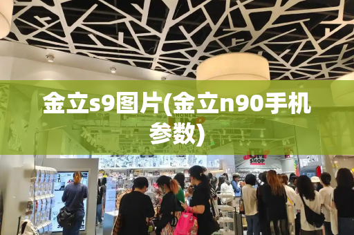金立s9图片(金立n90手机参数)