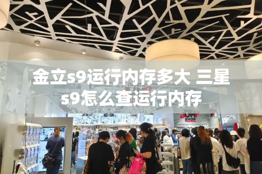 金立s9运行内存多大 三星s9怎么查运行内存-第1张图片-星选测评