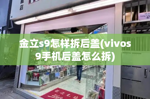 金立s9怎样拆后盖(vivos9手机后盖怎么拆)-第1张图片-星选测评