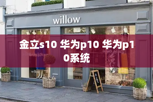 金立s10 华为p10 华为p10系统