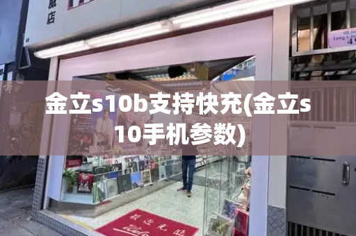 金立s10b支持快充(金立s10手机参数)