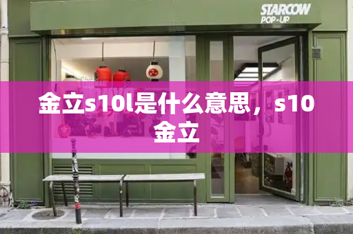 金立s10l是什么意思，s10金立-第1张图片-星选测评