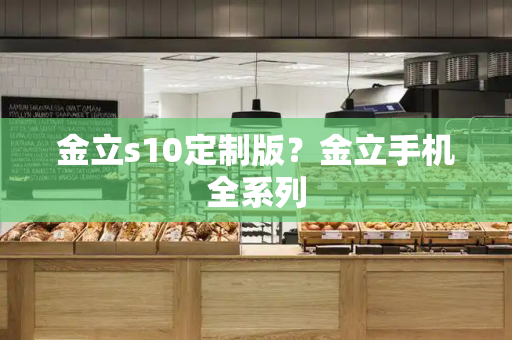 金立s10定制版？金立手机全系列