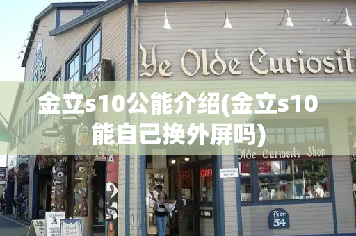 金立s10公能介绍(金立s10能自己换外屏吗)-第1张图片-星选测评