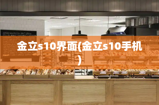 金立s10界面(金立s10手机)-第1张图片-星选测评