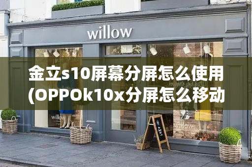金立s10屏幕分屏怎么使用(OPPOk10x分屏怎么移动)-第1张图片-星选测评