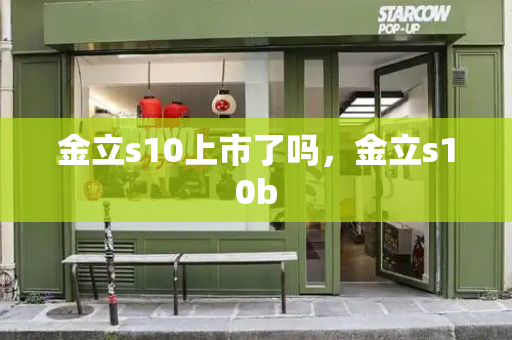 金立s10上市了吗，金立s10b-第1张图片-星选测评