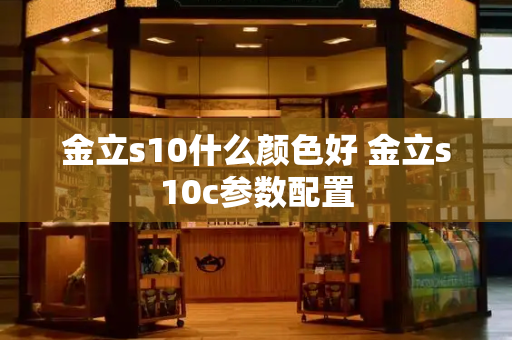 金立s10什么颜色好 金立s10c参数配置-第1张图片-星选测评
