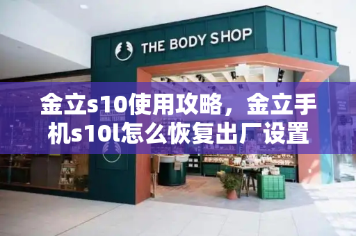 金立s10使用攻略，金立手机s10l怎么恢复出厂设置-第1张图片-星选测评