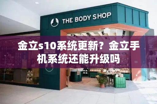 金立s10系统更新？金立手机系统还能升级吗-第1张图片-星选测评