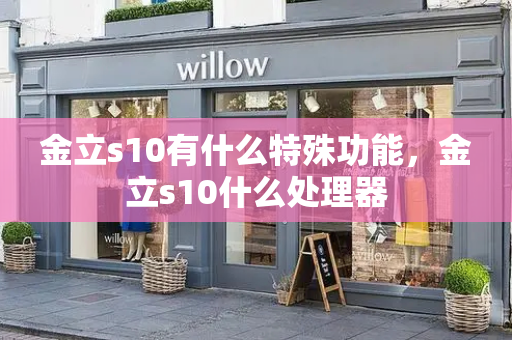 金立s10有什么特殊功能，金立s10什么处理器