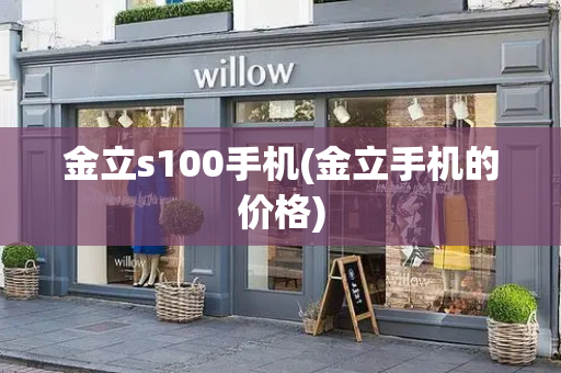 金立s100手机(金立手机的价格)