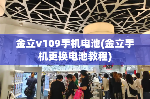 金立v109手机电池(金立手机更换电池教程)