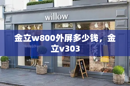 金立w800外屏多少钱，金立v303-第1张图片-星选测评