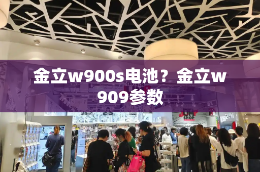 金立w900s电池？金立w909参数-第1张图片-星选测评