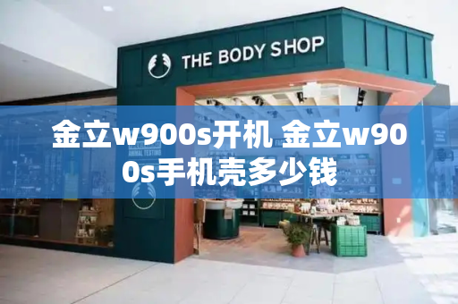 金立w900s开机 金立w900s手机壳多少钱