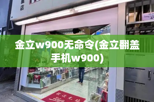 金立w900无命令(金立翻盖手机w900)