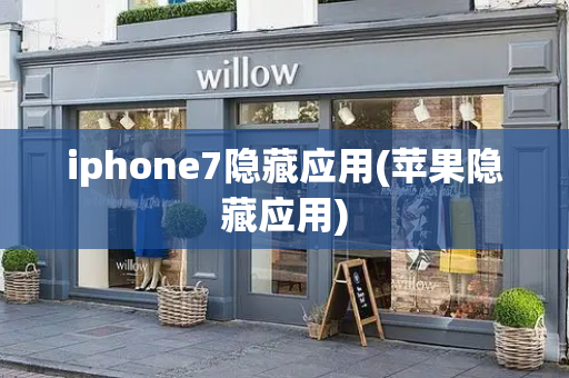 iphone7隐藏应用(苹果隐藏应用)