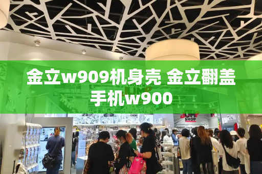 金立w909机身壳 金立翻盖手机w900-第1张图片-星选测评