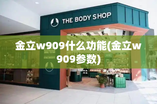 金立w909什么功能(金立w909参数)