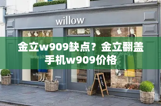 金立w909缺点？金立翻盖手机w909价格-第1张图片-星选测评