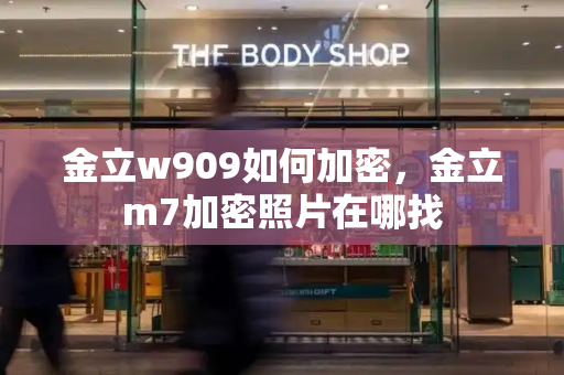 金立w909如何加密，金立m7加密照片在哪找