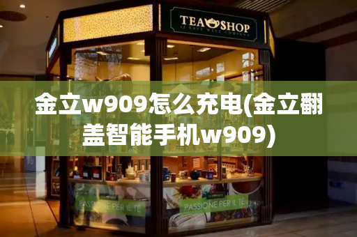 金立w909怎么充电(金立翻盖智能手机w909)