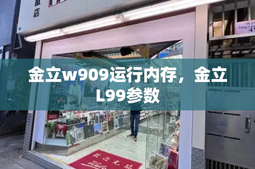金立w909运行内存，金立L99参数-第1张图片-星选测评