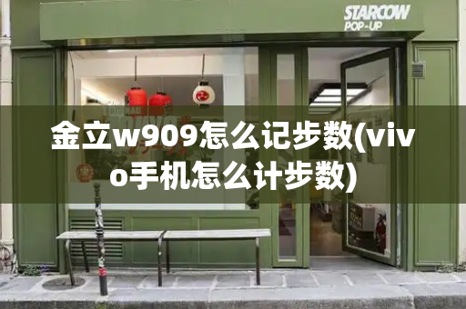 金立w909怎么记步数(vivo手机怎么计步数)-第1张图片-星选测评