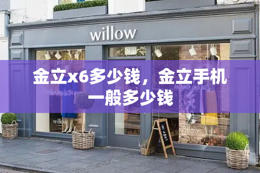 金立x6多少钱，金立手机一般多少钱