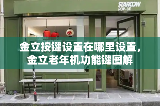 金立按键设置在哪里设置，金立老年机功能键图解