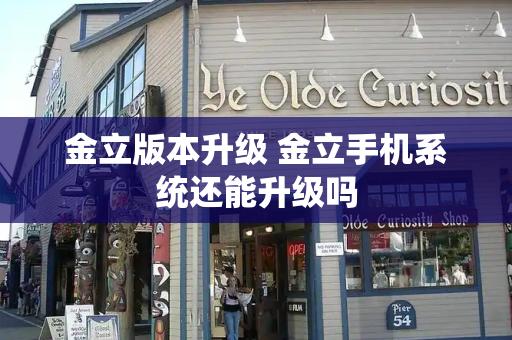 金立版本升级 金立手机系统还能升级吗-第1张图片-星选测评