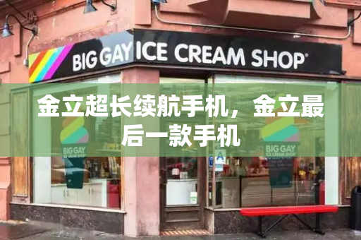 金立超长续航手机，金立最后一款手机