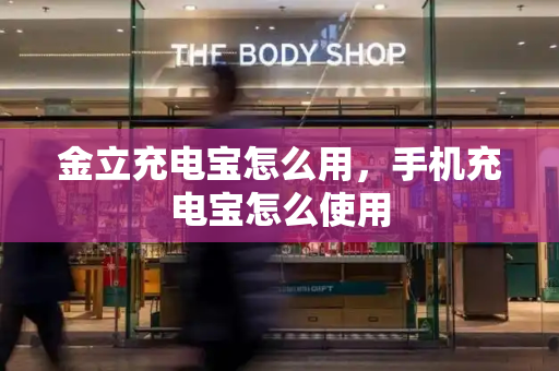 金立充电宝怎么用，手机充电宝怎么使用-第1张图片-星选测评