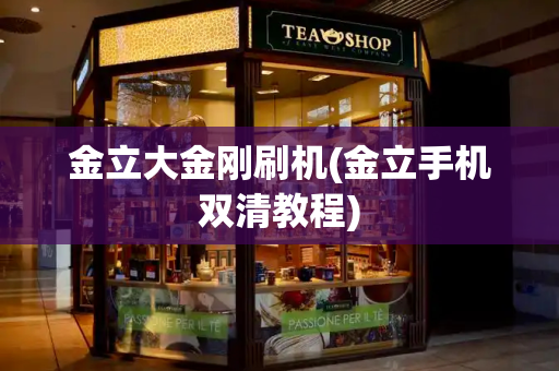 金立大金刚刷机(金立手机双清教程)-第1张图片-星选测评